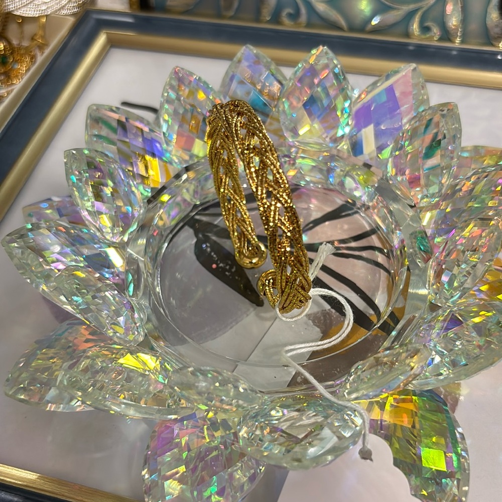 Fine 24k gold-plated bracelet